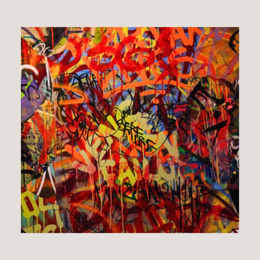 Graffiti artwork of Mint&Sef, featured at Bleecker Street Art Club.