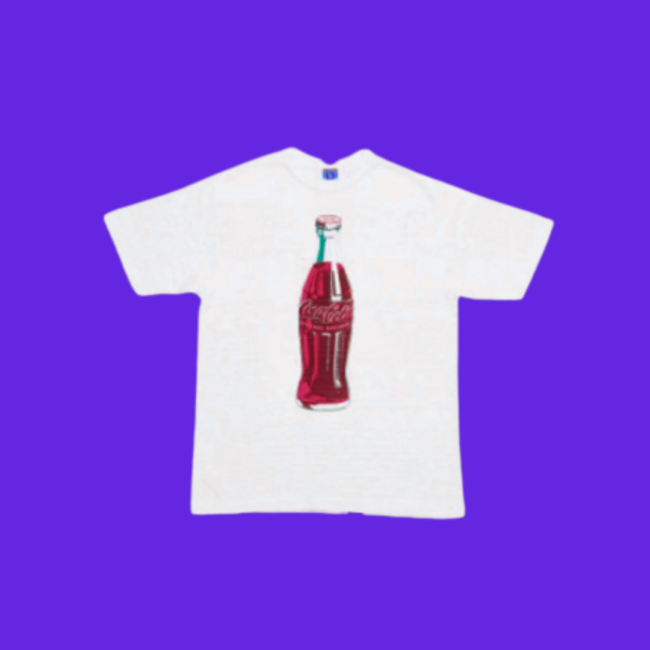 Human Made + Coca-Cola Collaboration, T-Shirt design by NIGO.